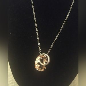 Queen Crown Ring Necklace
